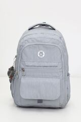 MR ÇANTA Kapaklı Beş Gözlü Geniş Sırt Çantası – Peluş Hediyeli