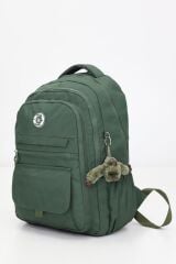 MR ÇANTA Kapaklı Beş Gözlü Geniş Sırt Çantası – Peluş Hediyeli