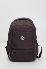 Beş Gözlü Geniş Sırt Çantası – Peluş Hediyeli, Konforlu Askılı, Günlük Kullanıma Uygun