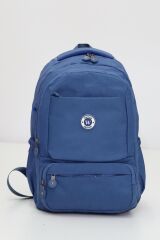 Beş Gözlü Geniş Sırt Çantası – Peluş Hediyeli, Konforlu Askılı, Günlük Kullanıma Uygun